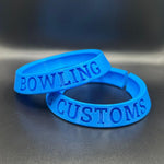 blue variant bowling ball holder bowling customs