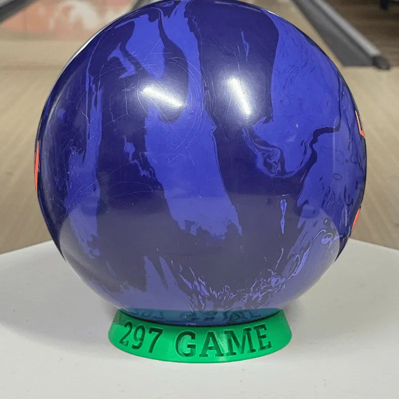 297 game bowling ball customs