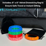 gift velvet bag bowling ball holder bowling customs