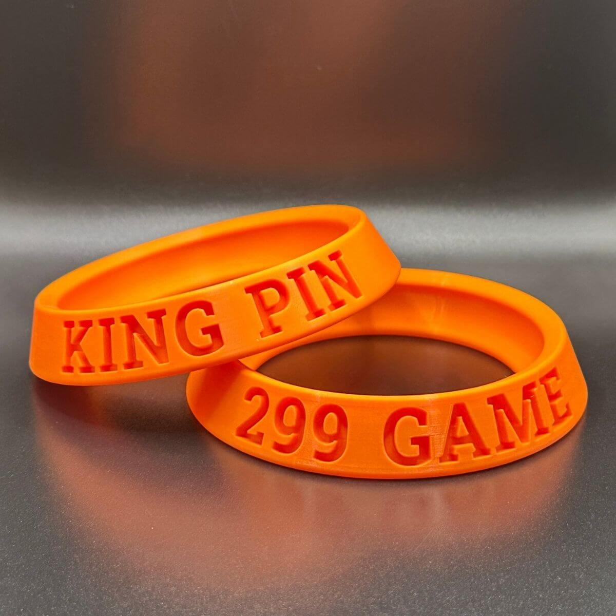 orange variant bowling ball holder bowling customs