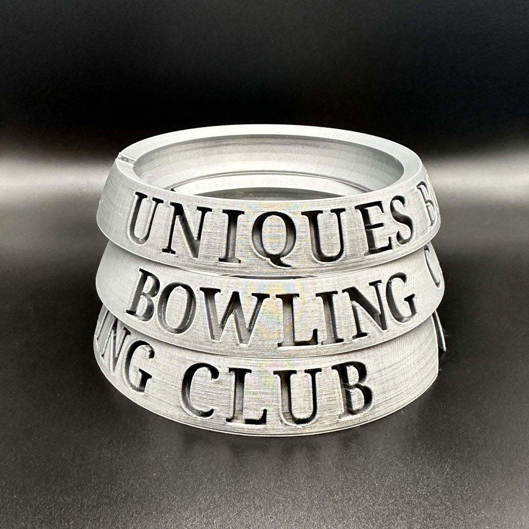 Bowling Ball Holder with Custom Text